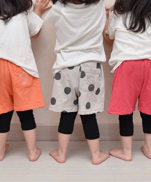 セール】【12色展開】カラバリイージーパンツ_4分丈（その他パンツ