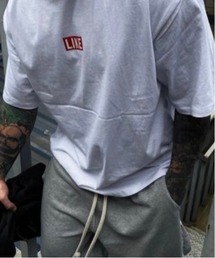 STATUS（ステイタス）の「韓国 ファッション ストリート ブランド LIFE ボックスロゴ Tシャツ メンズ レディース ユニセックス（Tシャツ/カットソー）」