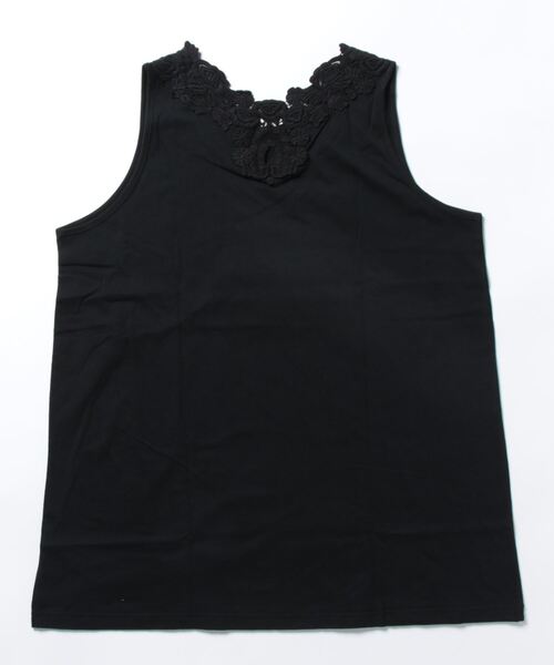 orimi 22ss 黒レースタンクトップ size 2 orimi 22ss 黒レースタンク