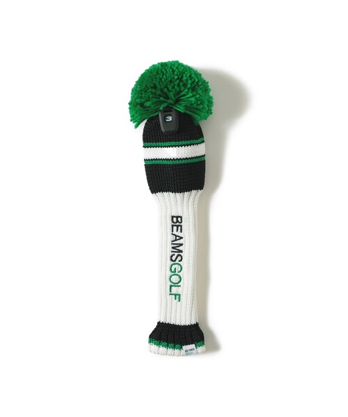 BEAMS GOLF（ビームスゴルフ）の「BEAMS GOLF / ニット ヘッドカバー 2（フェアウェイウッド）（ゴルフグッズ・メンズ・ネイビー/グリーン・ONE SIZE）」の7枚目の写真