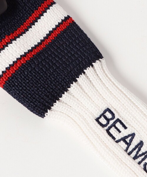 BEAMS - [こーへい]ビームスゴルフ ヘッドカバー 2点セット BEAMS GOLF ビームスゴルフ ヘッドカバー 2点セット グレー系 UT