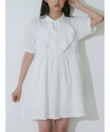 merry jenny | ハートフリルミニワンピース(ワンピース)