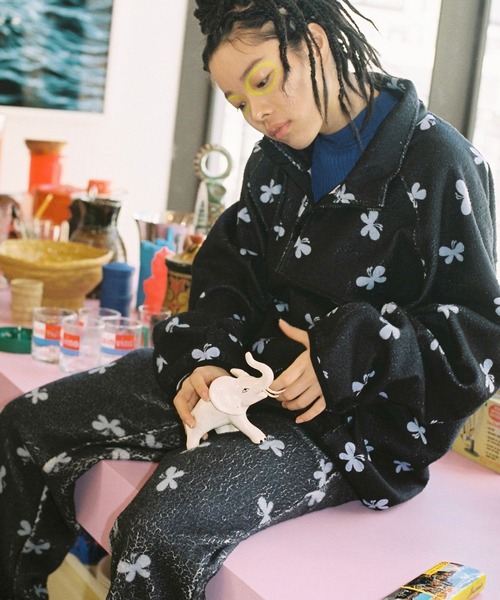 ZOZO（ゾゾ）の「Fly Boa Bottom（その他パンツ・レディース・ブラック・S/L）」の2枚目の写真
