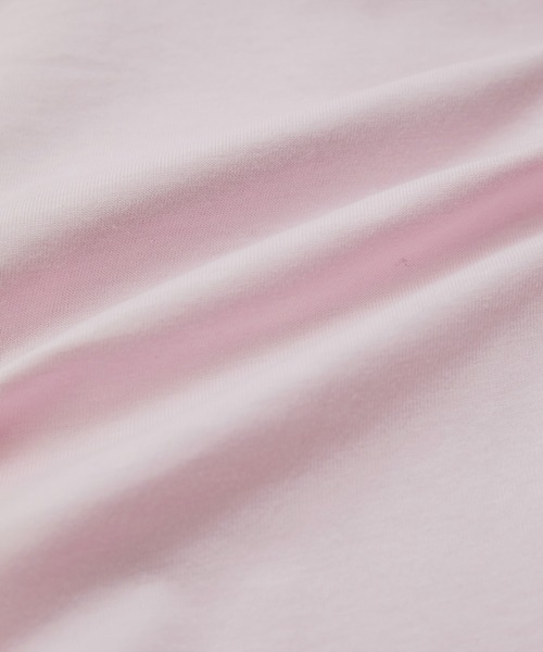 【汗染み防止・洗える】フロントロゴ刺繍チビTシャツ