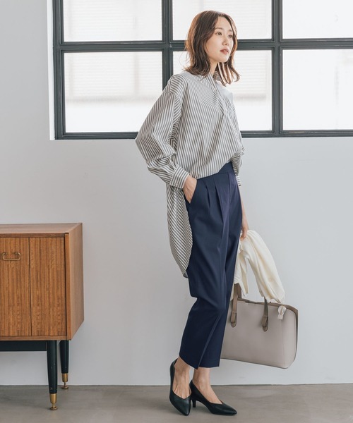 GLOBAL WORK(グローバルワーク)の「スペ軽6ポケA4トート/962881(トートバッグ・レディース・アイボリー/ブルー/ブラック/ベージュ/ホワイト系その他/ブラック系その他・FREE)」の7枚目の写真