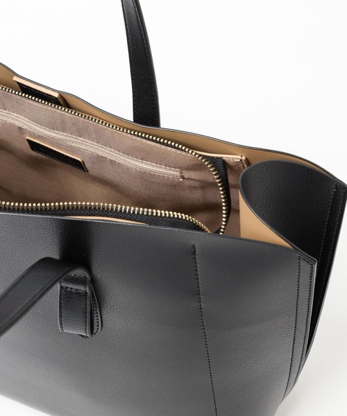 GLOBAL WORK(グローバルワーク)の「スペ軽6ポケA4トート/962881(トートバッグ・レディース・アイボリー/ブルー/ブラック/ベージュ/ホワイト系その他/ブラック系その他・FREE)」の18枚目の写真