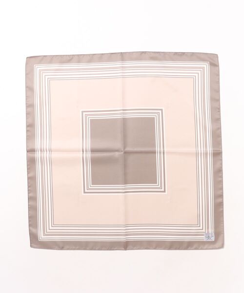 UNION STATION（ユニオンステーション）の「イタリアンスカーフ（バンダナ/スカーフ・メンズ・ダークグレー/ネイビー/ベージュ/モカ/ベージュ系その他・FREE）」の3枚目の写真