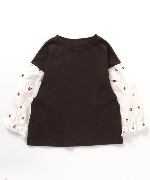 BREEZE（ブリーズ）の「袖刺繍ロンT（Tシャツ/カットソー）」 - WEAR