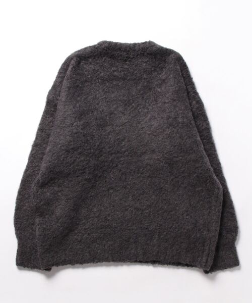 coca（coca）（コカ）の「メンズブークレシャギートップス（ニット/セーター・メンズ・キャメル/ベージュ/チャコール/グレイッシュベージュ・M/L/XL）」の11枚目の写真