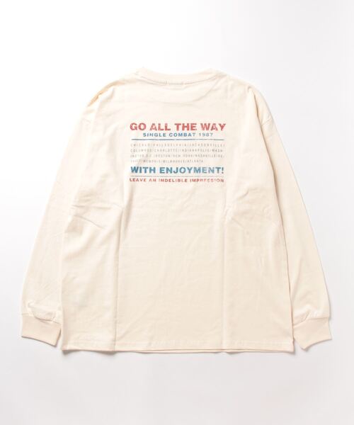 LOWRYS FARM（ローリーズファーム）の「オリジナルバンドＴＬＳ　980475（Tシャツ/カットソー・レディース・アイボリー/グレー系その他/グレー/チャコールグレー・FREE）」の6枚目の写真