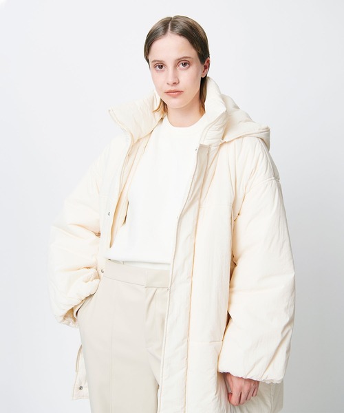 N.O.R.C（ノーク）の「モンスターパーカー中綿コート（ダウンジャケット/コート・レディース・オフホワイト/ブラック・S/M）」の12枚目の写真