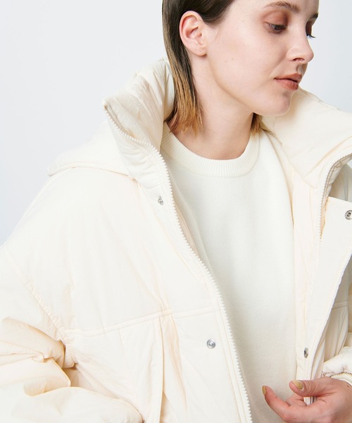 N.O.R.C（ノーク）の「モンスターパーカー中綿コート（ダウンジャケット/コート・レディース・オフホワイト/ブラック・S/M）」の21枚目の写真