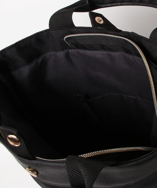 SPRUCE（スプルース）の「EM:SPRUCE エトナ　軽量　2WAYリュック　235g　旅行バッグ（バックパック/リュック・レディース・ライトグレー/ブラック・FREE）」の6枚目の写真