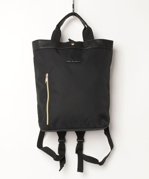 SPRUCE（スプルース）の「EM:SPRUCE エトナ　軽量　2WAYリュック　235g　旅行バッグ（バックパック/リュック・レディース・ライトグレー/ブラック・FREE）」の9枚目の写真