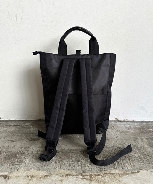 SPRUCE（スプルース）の「EM:SPRUCE エトナ　軽量　2WAYリュック　235g　旅行バッグ（バックパック/リュック・レディース・ライトグレー/ブラック・FREE）」の8枚目の写真