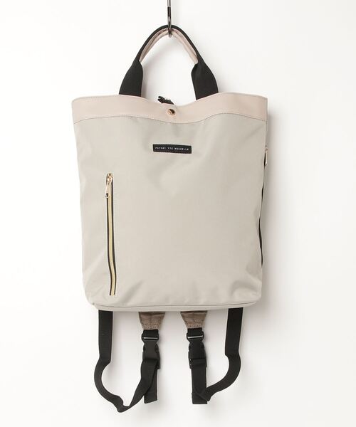 SPRUCE（スプルース）の「EM:SPRUCE エトナ　軽量　2WAYリュック　235g　旅行バッグ（バックパック/リュック・レディース・ライトグレー/ブラック・FREE）」の15枚目の写真