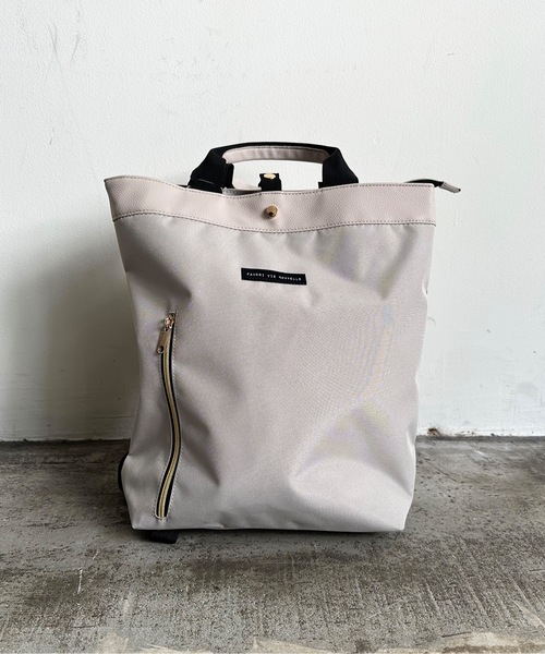 SPRUCE（スプルース）の「EM:SPRUCE エトナ　軽量　2WAYリュック　235g　旅行バッグ（バックパック/リュック・レディース・ライトグレー/ブラック・FREE）」の12枚目の写真