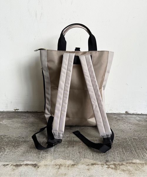 SPRUCE（スプルース）の「EM:SPRUCE エトナ　軽量　2WAYリュック　235g　旅行バッグ（バックパック/リュック・レディース・ライトグレー/ブラック・FREE）」の13枚目の写真