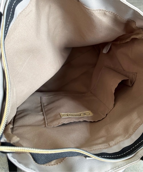 SPRUCE（スプルース）の「EM:SPRUCE エトナ　軽量　2WAYリュック　235g　旅行バッグ（バックパック/リュック・レディース・ライトグレー/ブラック・FREE）」の14枚目の写真