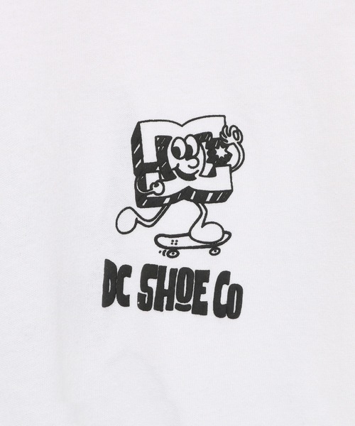 DC SHOES（ディーシーシューズ）の「23 KD PLAYTIME LS/DCキッズバックプリント長袖ロンT（Tシャツ/カットソー・キッズ・ホワイト/ブラック・160/130/140/150/120）」の4枚目の写真