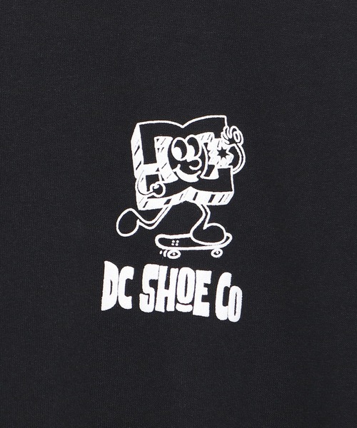 DC SHOES（ディーシーシューズ）の「23 KD PLAYTIME LS/DCキッズバックプリント長袖ロンT（Tシャツ/カットソー・キッズ・ホワイト/ブラック・160/130/140/150/120）」の8枚目の写真