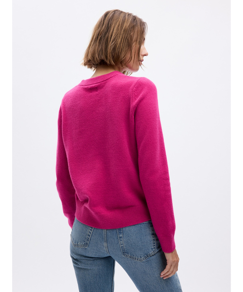 GAP(ギャップ)の「CashSoft カシミヤタッチ クルーネックセーター(ニット/セーター・レディース・その他1/ドット/ブラック/ホワイト系その他/ストライプ/ピンク/その他/グリーン・M/XS/S/XL/L/XXS)」の11枚目の写真