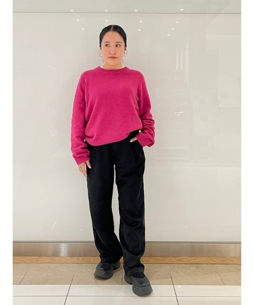 GAP(ギャップ)の「CashSoft カシミヤタッチ クルーネックセーター(ニット/セーター・レディース・その他1/ドット/ブラック/ホワイト系その他/ストライプ/ピンク/その他/グリーン・M/XS/S/XL/L/XXS)」の22枚目の写真