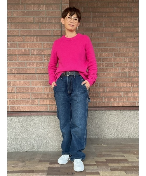 GAP(ギャップ)の「CashSoft カシミヤタッチ クルーネックセーター(ニット/セーター・レディース・その他1/ドット/ブラック/ホワイト系その他/ストライプ/ピンク/その他/グリーン・M/XS/S/XL/L/XXS)」の21枚目の写真