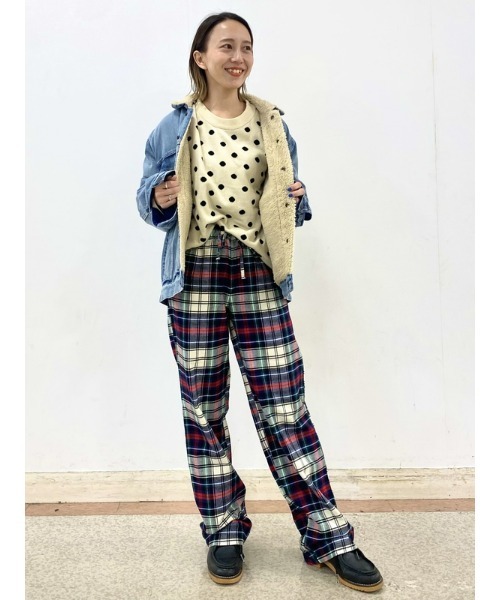 GAP(ギャップ)の「CashSoft カシミヤタッチ クルーネックセーター(ニット/セーター・レディース・その他1/ドット/ブラック/ホワイト系その他/ストライプ/ピンク/その他/グリーン・M/XS/S/XL/L/XXS)」の19枚目の写真