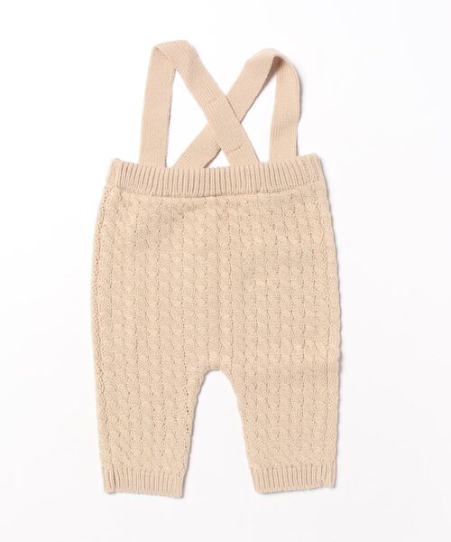 petit main(プティマイン)の「サスペつきニットパンツ(その他ベビー用品・キッズ・キナリ/チャコール/ベージュ・80cm/70cm)」の12枚目の写真