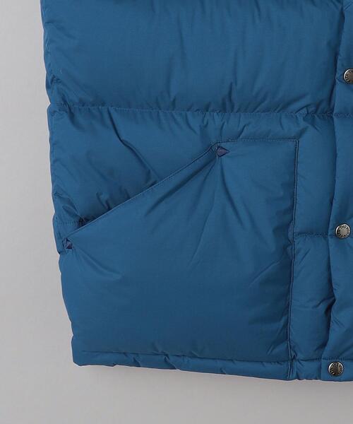 THE NORTH FACE（ザノースフェイス）の「＜THE NORTH FACE＞ キャンプ シエラ ベスト（ダウンベスト・メンズ・ブラック/ネイビー・M/L）」の6枚目の写真