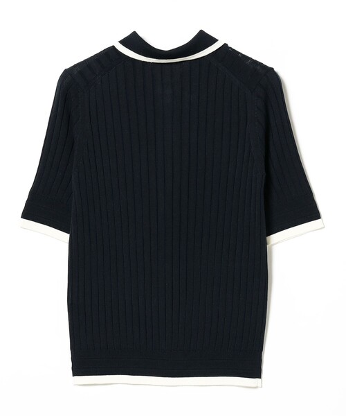 【美品】SLOANE×BEAMS別注 ワイドリブ　ポロニット SLOANE（スローン）の「SLOANE × Demi-Luxe BEAMS / 別注 12ゲージ