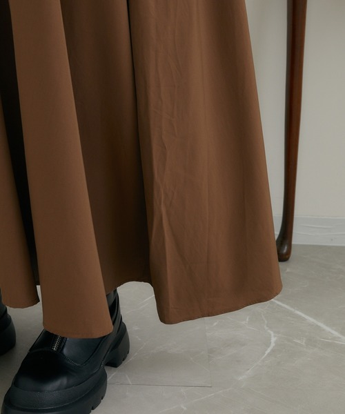 ROSIEE（ロージー）の「ROSIEE レイヤード風異素材ドッキングワンピース（ワンピース・レディース・ブラック/ブラウン・FREE）」の17枚目の写真