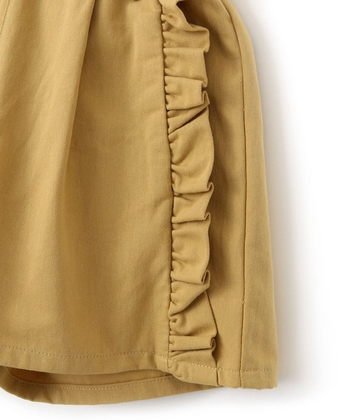 MAKE YOUR DAY（メイクユアデイ）の「サイドフリルショートパンツ■150.160cm（その他パンツ・キッズ・アイボリー/ベージュ/ブラウン・150/160）」の8枚目の写真