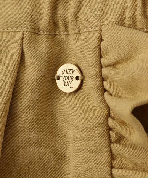 MAKE YOUR DAY（メイクユアデイ）の「サイドフリルショートパンツ■150.160cm（その他パンツ・キッズ・アイボリー/ベージュ/ブラウン・150/160）」の12枚目の写真