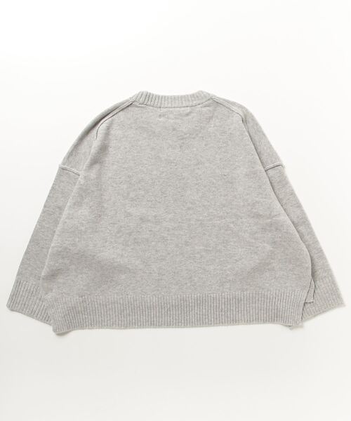 セール】[mizuiro ind/ミズイロインド] ワイドシルエット クルーネック