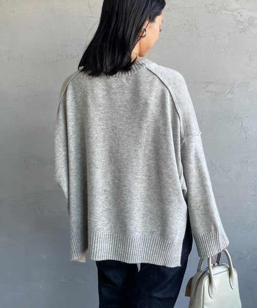 【美品】ミズイロインド ポロニット シルバーラメ ワイドシルエット 美品】ミズイロインド ポロニット シルバーラメ ワイドシルエット