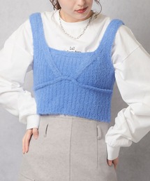Lull | 【Lull / ルル】シャギーニットビスチェ(ニット/セーター)
