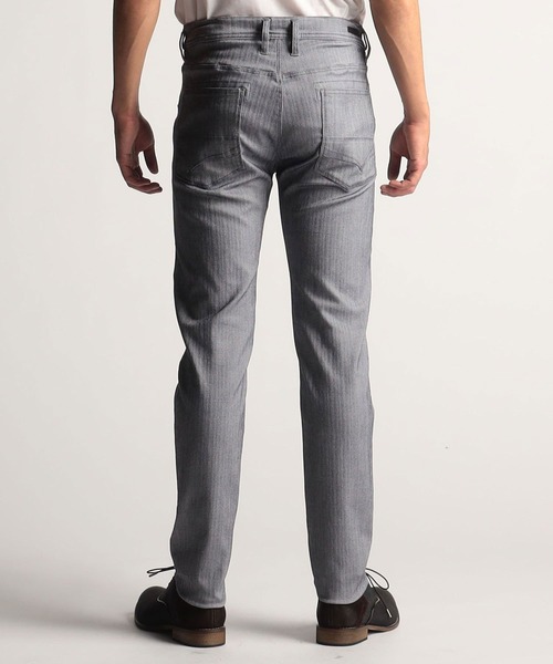 NICOLE CLUB FOR MEN（ニコルクラブフォーメン）の「コーティングヘリンボン５ポケットパンツ（その他パンツ・メンズ・ホワイト系/ネイビー系/ブラック系・MEDIUM/LARGE/SMALL/X-LARGE）」の15枚目の写真