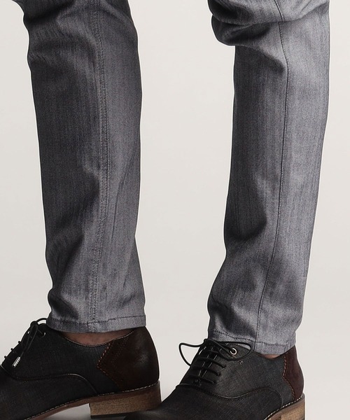 NICOLE CLUB FOR MEN（ニコルクラブフォーメン）の「コーティングヘリンボン５ポケットパンツ（その他パンツ・メンズ・ホワイト系/ネイビー系/ブラック系・MEDIUM/LARGE/SMALL/X-LARGE）」の8枚目の写真