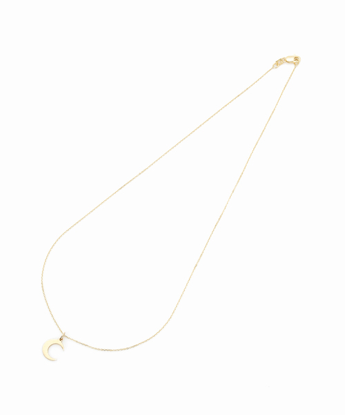 AP STUDIO(エーピーストゥディオ)の「【NEW TOP JEWERLY / ニュートップジュエリー】moon*skinny chain Necklace(ネックレス・レディース・ゴールド・FREE)」の5枚目の写真