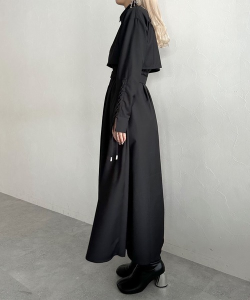 HARE（ハレ）の「レースアップジップワンピース(HARE)（ワンピース