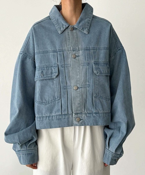RED CHOP WORKS バルーンスリーブデニムジャケット CANAL JEAN（キャナルジーン）の「RED CHOP WORKS バルーン
