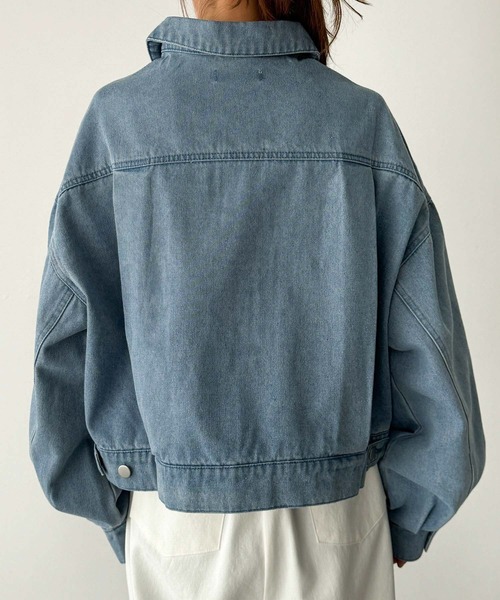 RED CHOP WORKS バルーンスリーブデニムジャケット セール】RED CHOP WORKS バルーンスリーブデニムジャケット
