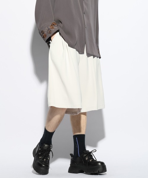 HARE（ハレ）の「【SET UP対応】DABOルーズショーツ(HARE)（その他パンツ・メンズ・ホワイト/ブラック/ブラック系その他/シルバー/オレンジ系その他/ブラック系その他2/グレー・FREE）」の10枚目の写真