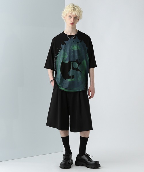HARE DABOルーズショーツ シルバー セール】【SET UP対応】DABOルーズショーツ(HARE)（その他パンツ