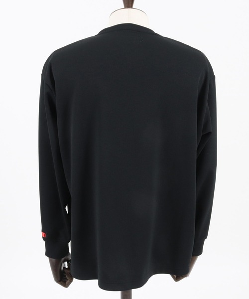 felkod（フィルコッド）の「mlt4624- Shirts Like Oversized Key Neck Pullover  カットソー（ポロシャツ・メンズ・ホワイト×ピンク/ブラック×ピンク・S/M/L）」の14枚目の写真