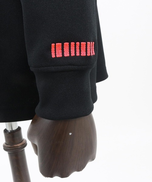 felkod（フィルコッド）の「mlt4624- Shirts Like Oversized Key Neck Pullover  カットソー（ポロシャツ・メンズ・ホワイト×ピンク/ブラック×ピンク・S/M/L）」の15枚目の写真
