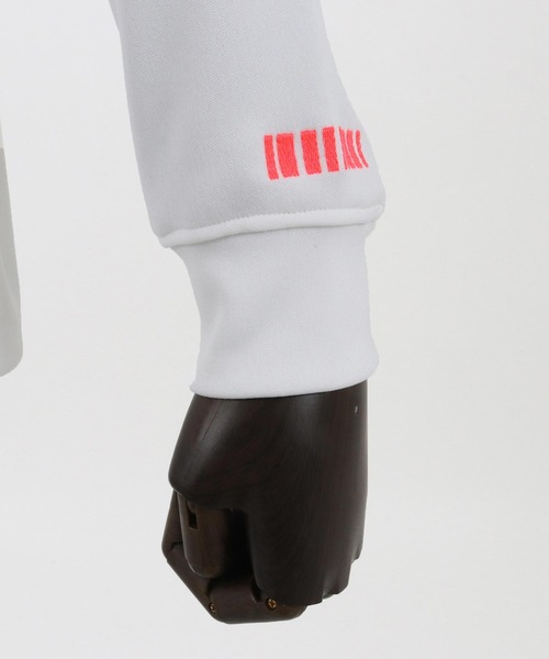 felkod（フィルコッド）の「mlt4624- Shirts Like Oversized Key Neck Pullover  カットソー（ポロシャツ・メンズ・ホワイト×ピンク/ブラック×ピンク・S/M/L）」の20枚目の写真