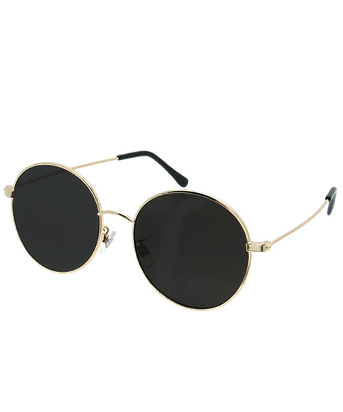 WEGO(ウィゴー)の「WEGO/フラットレンズサングラス(サングラス・メンズ・ゴールド/ブラック・FREE)」の2枚目の写真